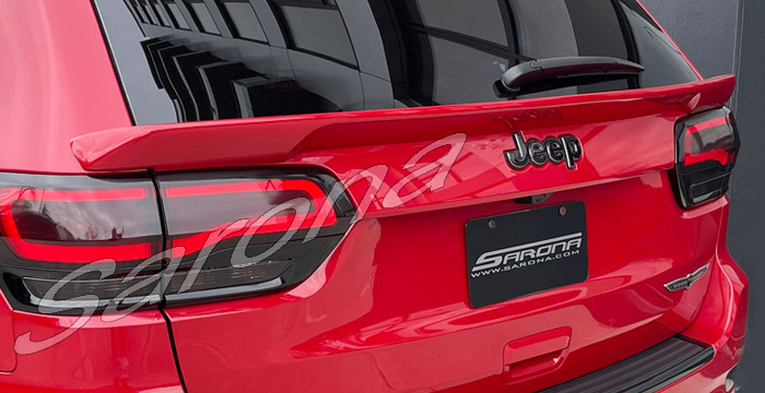 Custom Jeep Grand Cherokee  SUV/SAV/Crossover Trunk Wing (2014 - 2021) - $375.00 (Part #JP-008-TW)
